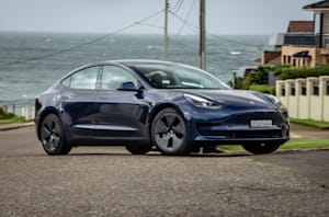 2022 Tesla Model 3 Deep Blue Metallic Australia SRawlings